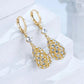 [best gift] Elegant Drop Shape Rhinestone Earrings