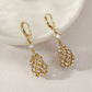 [best gift] Elegant Drop Shape Rhinestone Earrings